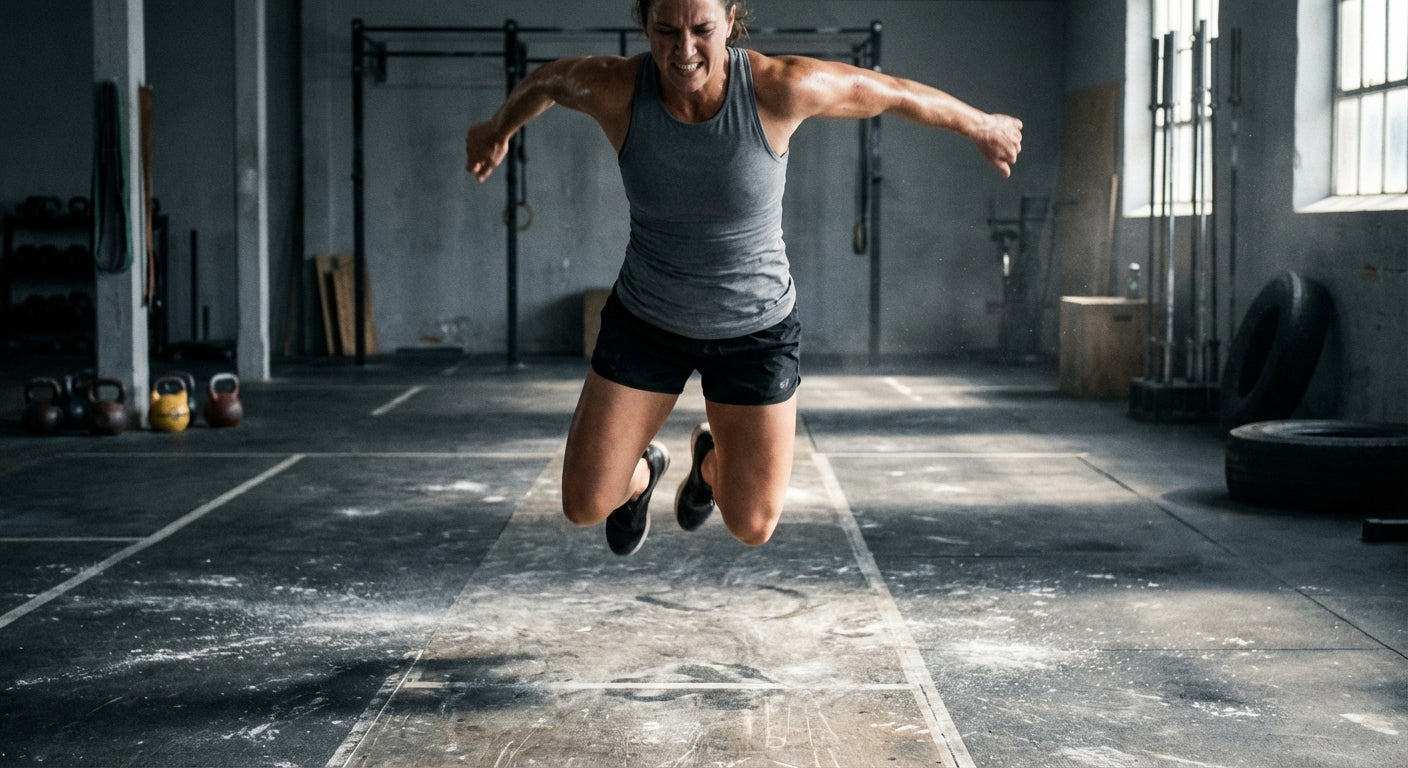 Burpee Broad Jump in a Suit? Yes--Here's the 6-Minute Version