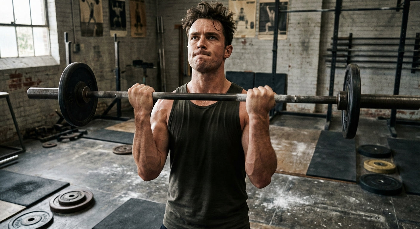 Barbell Arm Curls for Old-School Strength