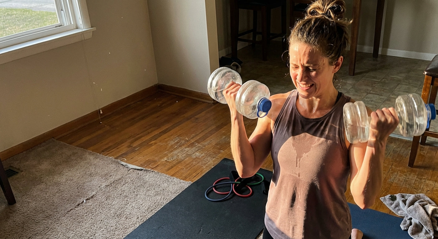 No Gym? No Problem: Home Arm Curls That Work