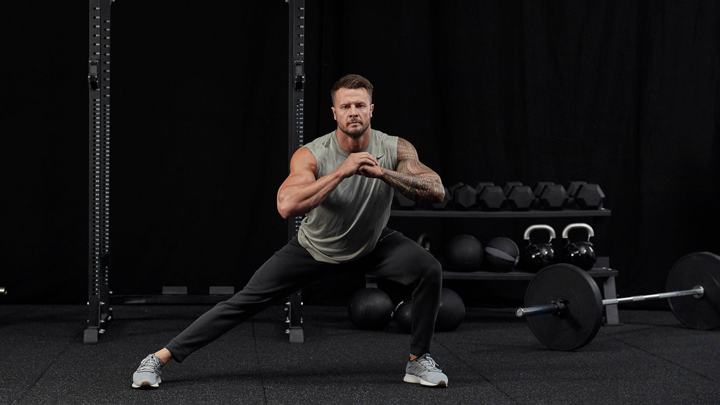 Tutorial: Alternating side lunge