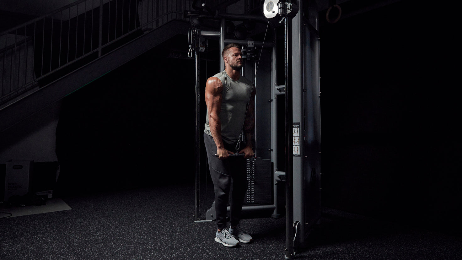 Tutorial: Cable tricep pushdown