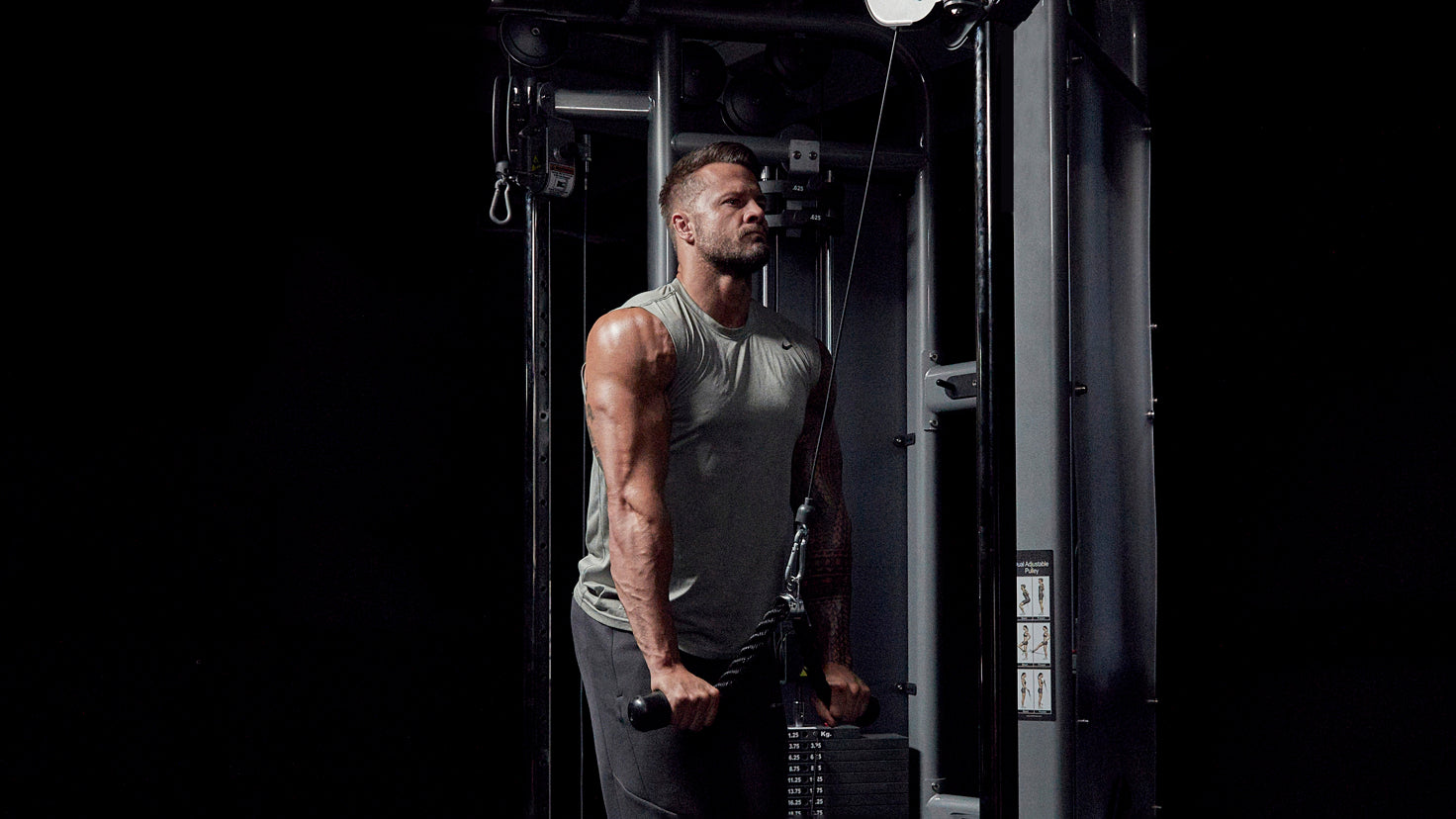 Tutorial: Cable tricep rope pushdown