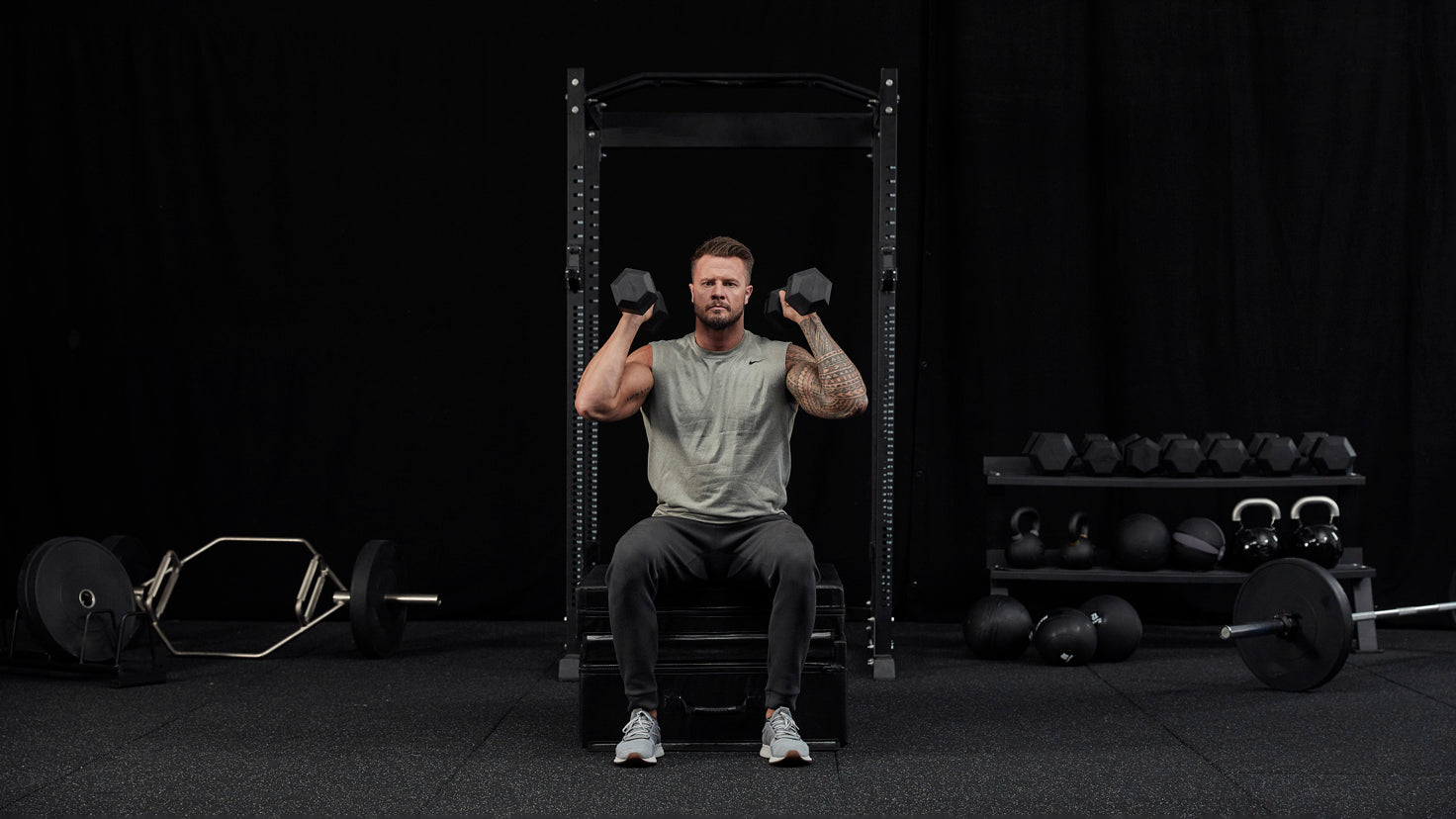 Tutorial: Dumbbell box squat