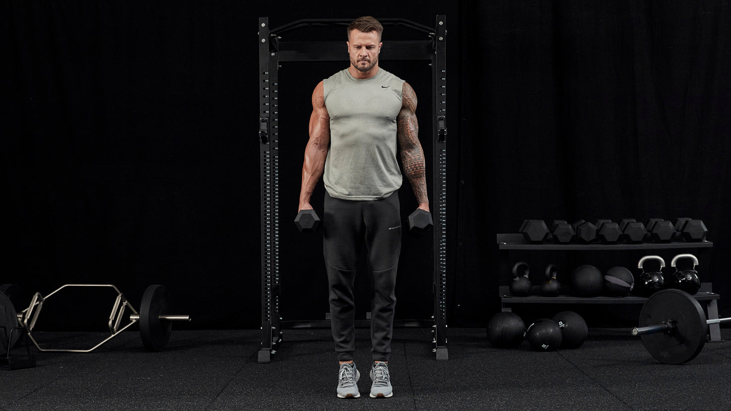 Tutorial: Dumbbell calf raise