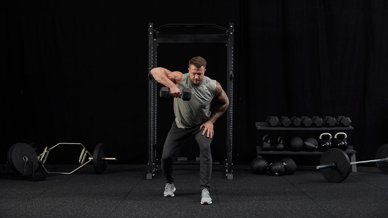 Tutorial: Single-arm pronated-grip row