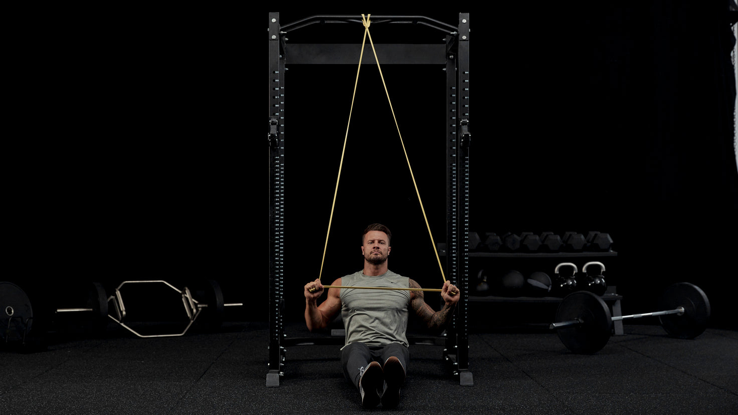 Tutorial: Banded underhand-grip pulldown