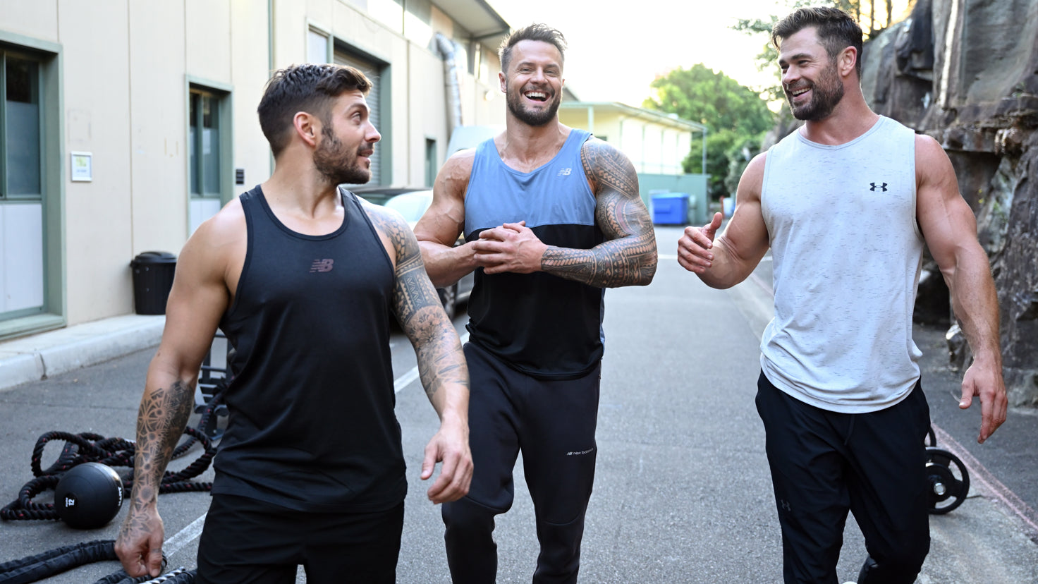 Behind the scenes on Centr Power with Chris Hemsworth & team
