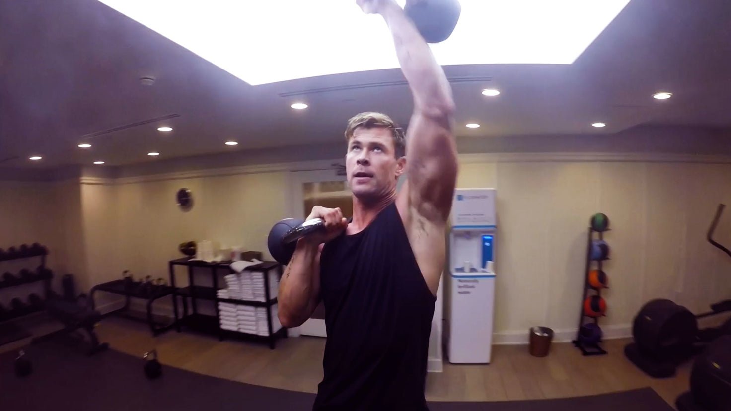 #TrainCentr on tour: Chris's kettlebell workout - Centr