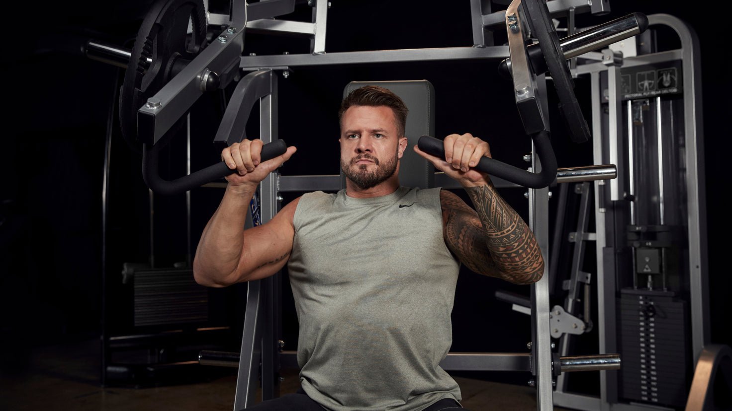 Upper-Body Builder in Gym: tutorial video library - Centr