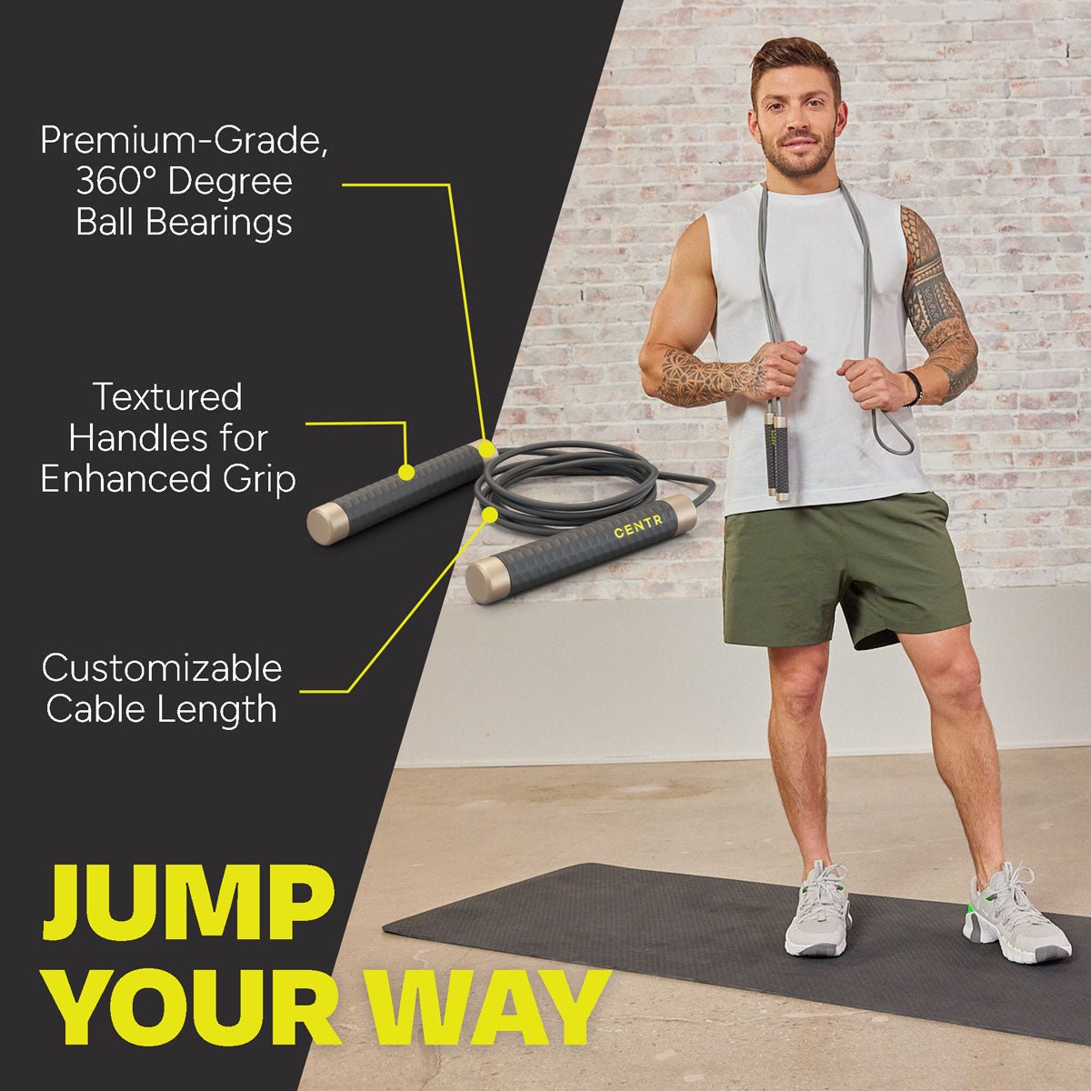 Centr Jump Rope - Centrcentrllc