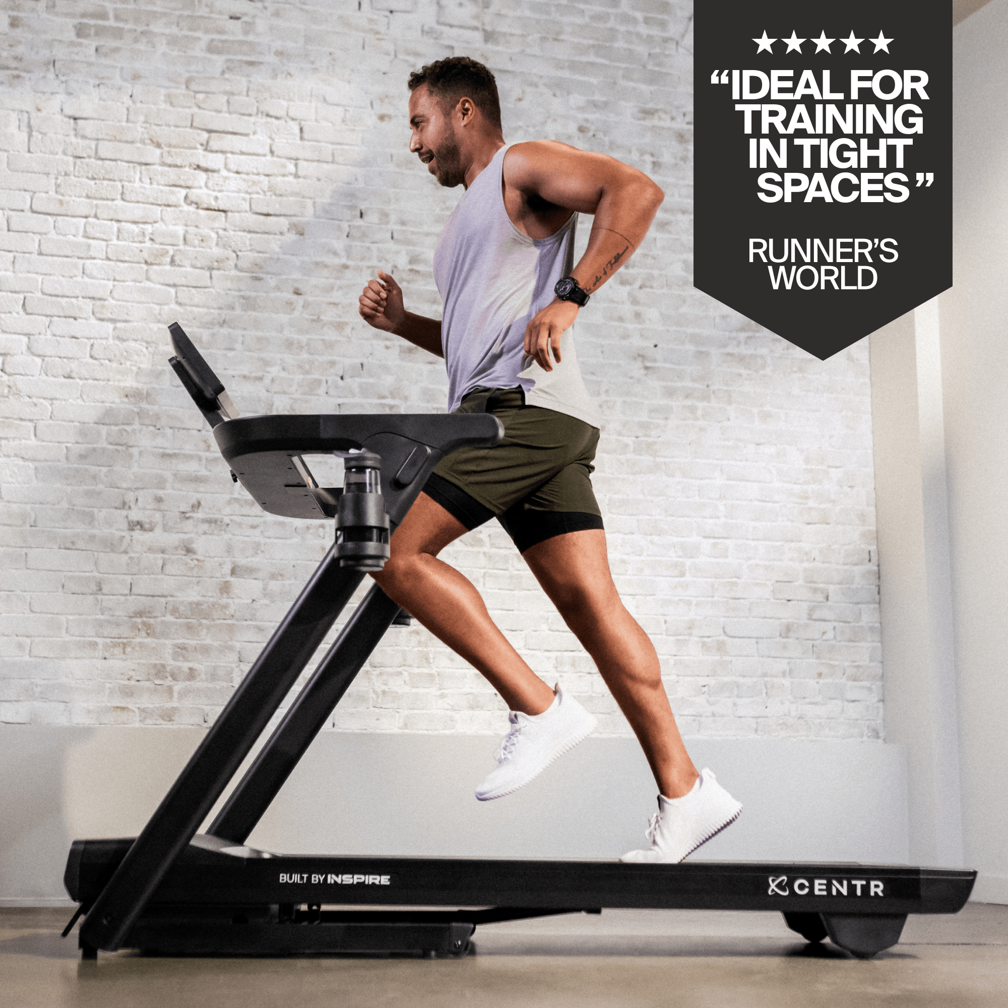 Centr Runr - S Treadmill with 10" Screen - Centrcentrllc