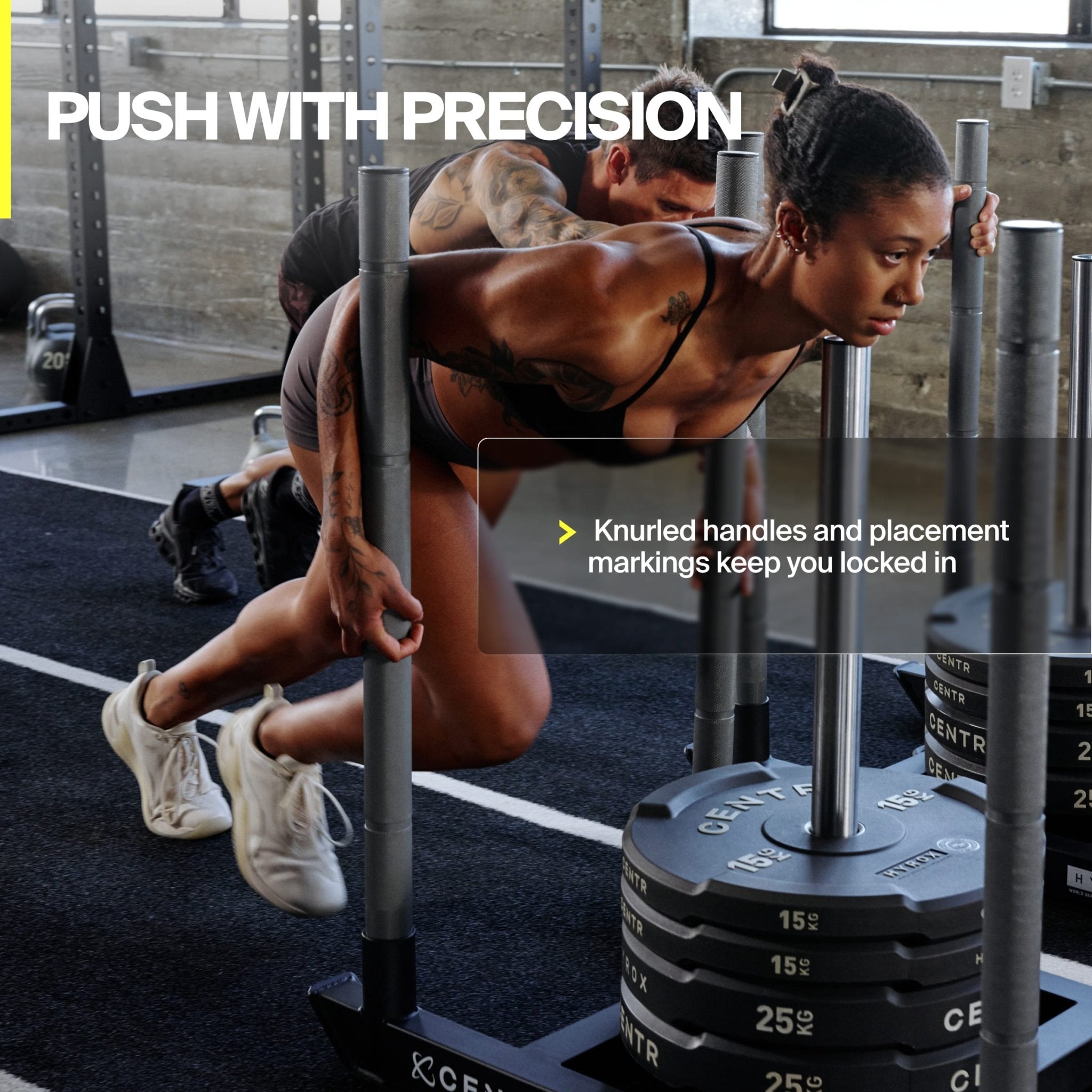 HYROX Power Sled + Centr Coach Bundle - Centrcentrllc