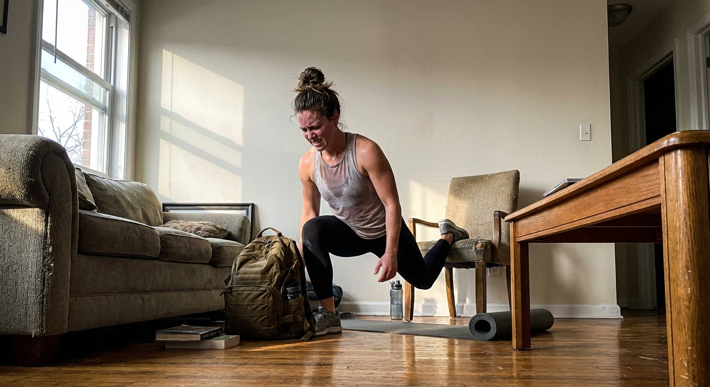 Home Leg Workout: Zero Kit, Zero Excuses, Real Quad Pump