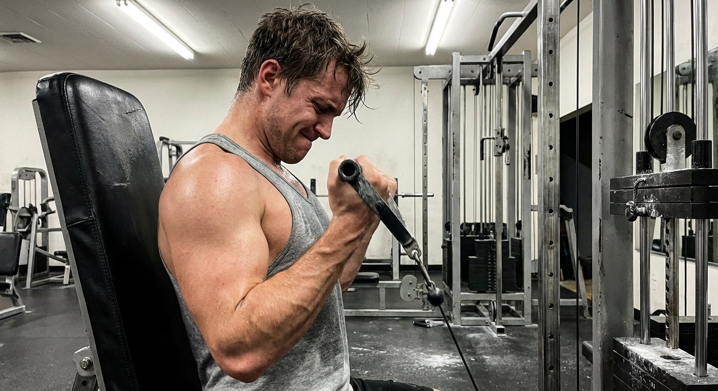 Single-Arm Cable Curls to Cure Imbalances