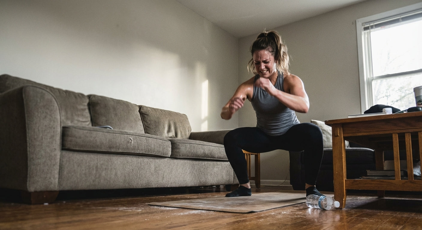 Leg Day at Home: Floor-Space Hacks for Quad and Glute Fire