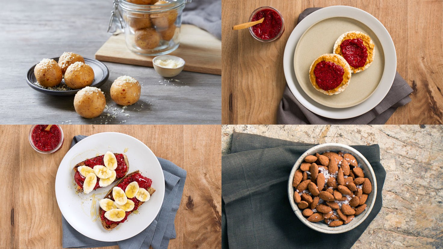 Healthy, Easy, Tasty: 4-ingredient snacks - Centr