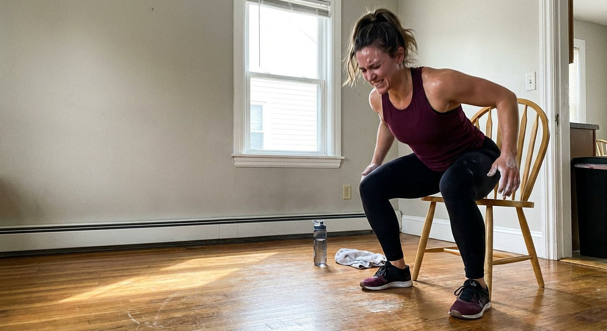 Home Seated Leg Workout for Beginners: Chair-Based Moves - Centr