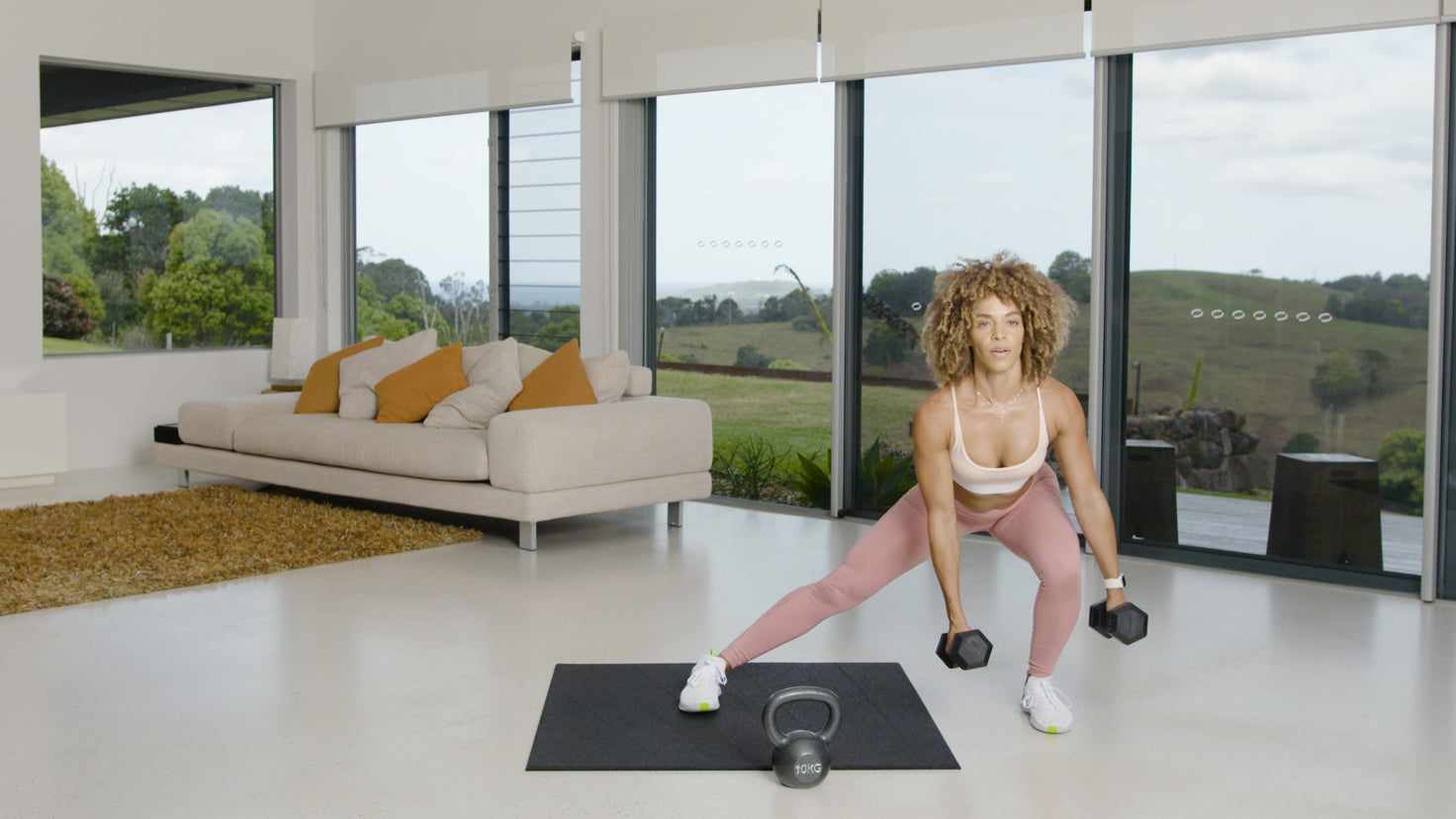 Tutorial: Lateral lunge + pulse