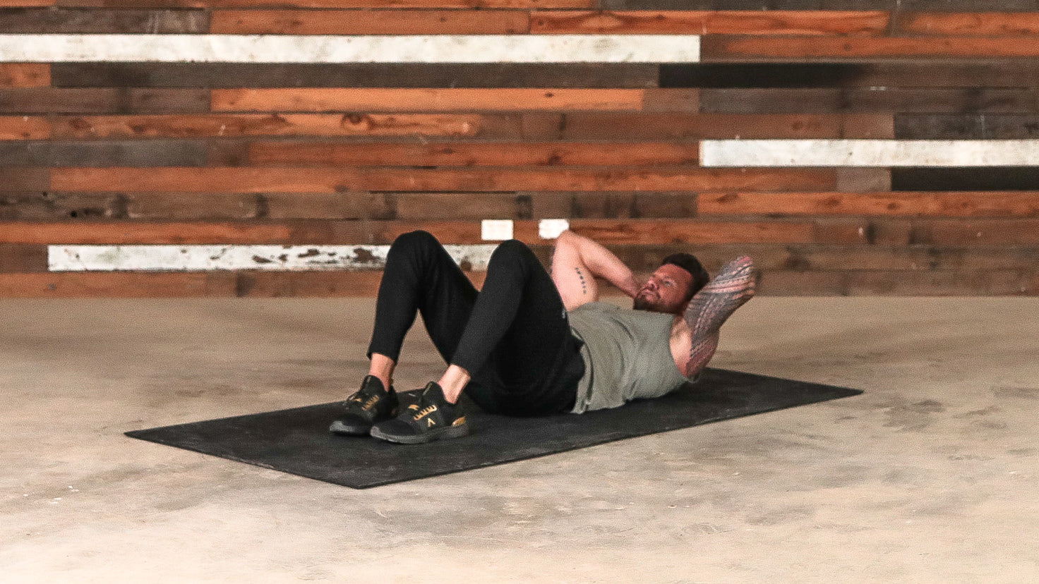 Tutorial: 3-level sit-up