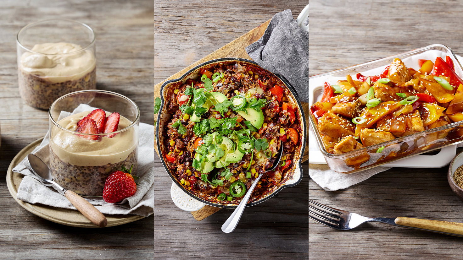 3 recipes that will make you a meal prep pro
