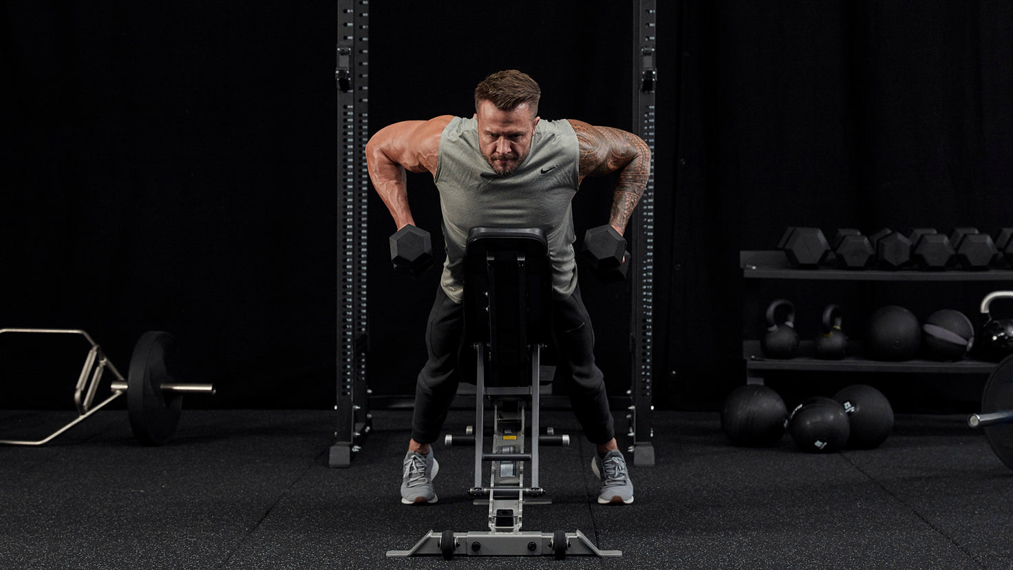 Tutorial: Dumbbell chest-supported row