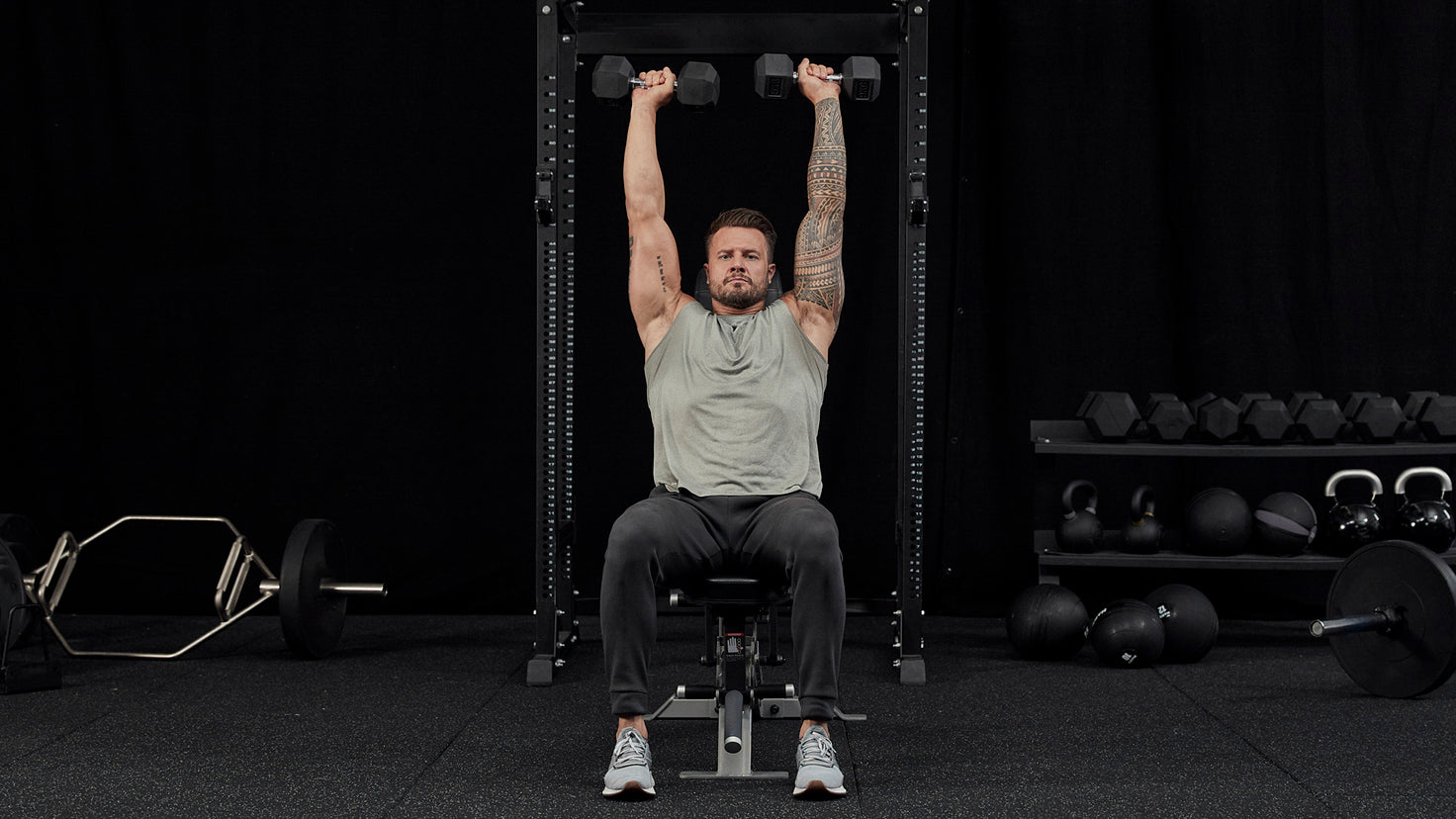 Tutorial: Dumbbell seated Arnold press
