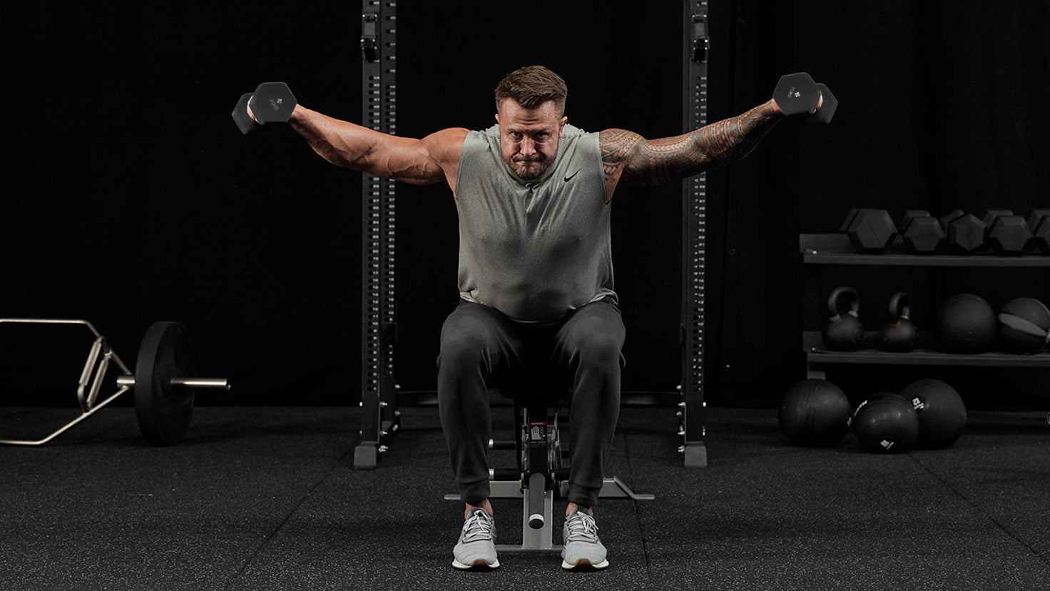 Tutorial: Dumbbell seated rear flys