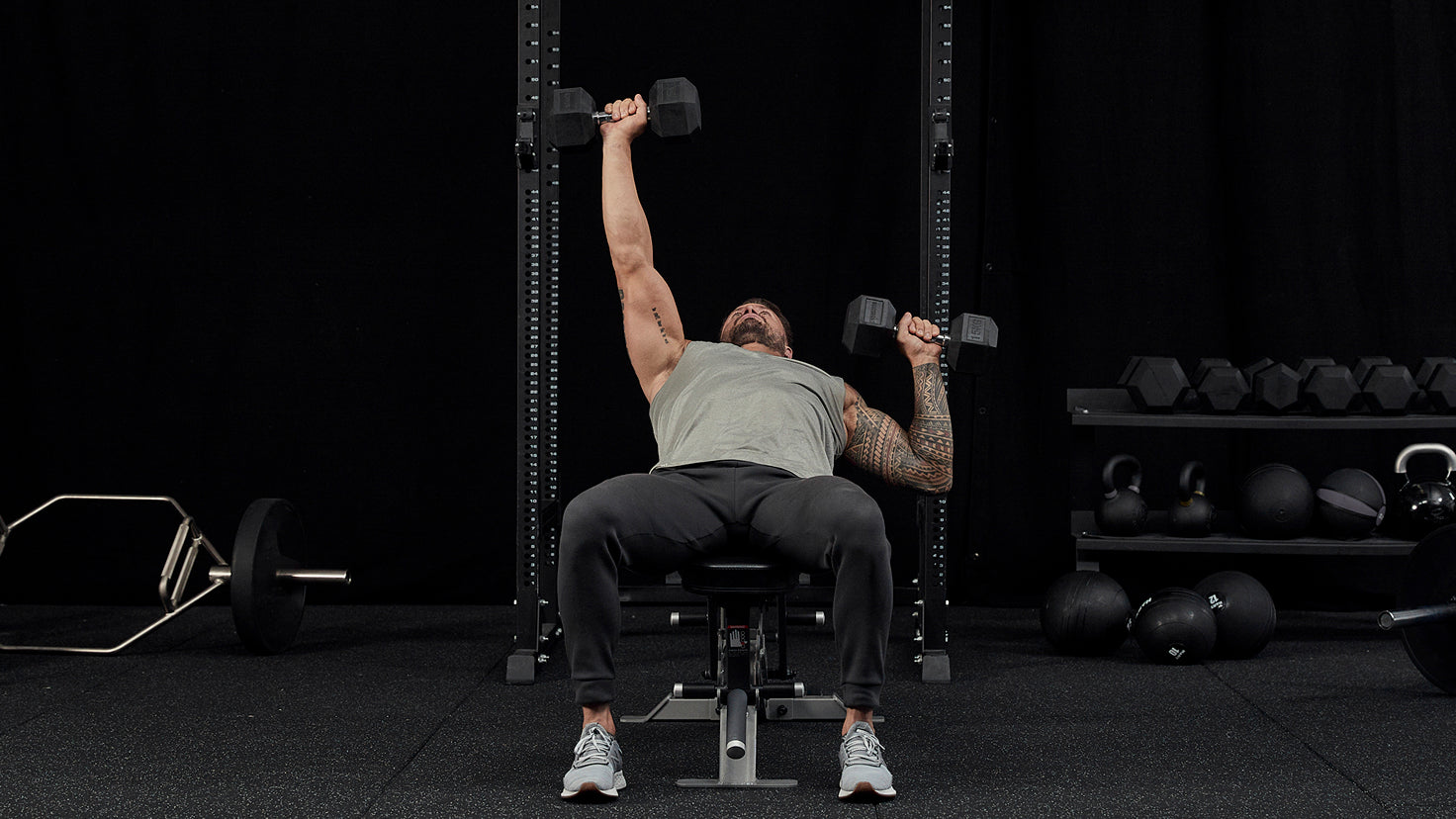 Tutorial: Dumbbell single-arm alternating incline bench press