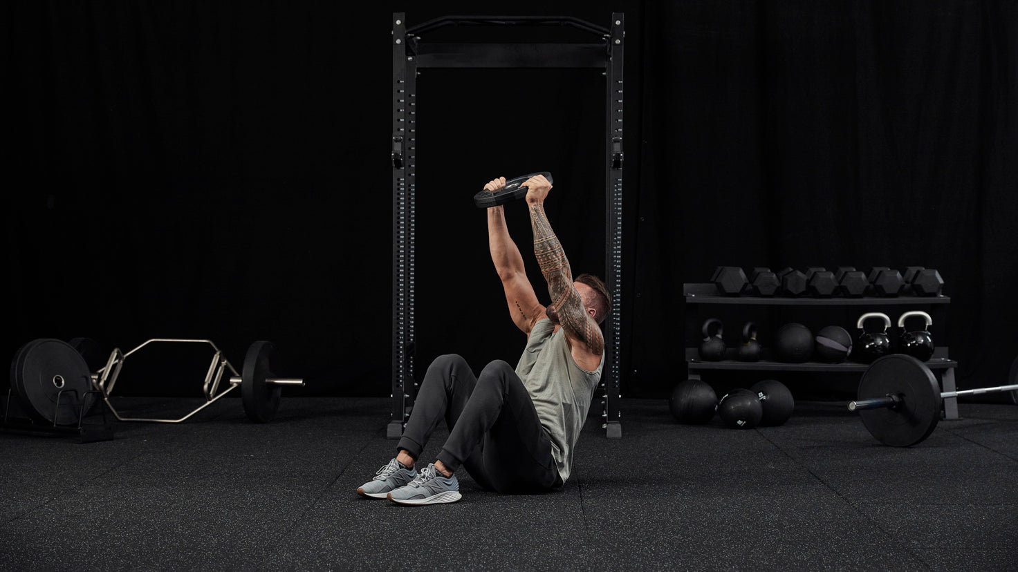Tutorial: Weighted plate crunch