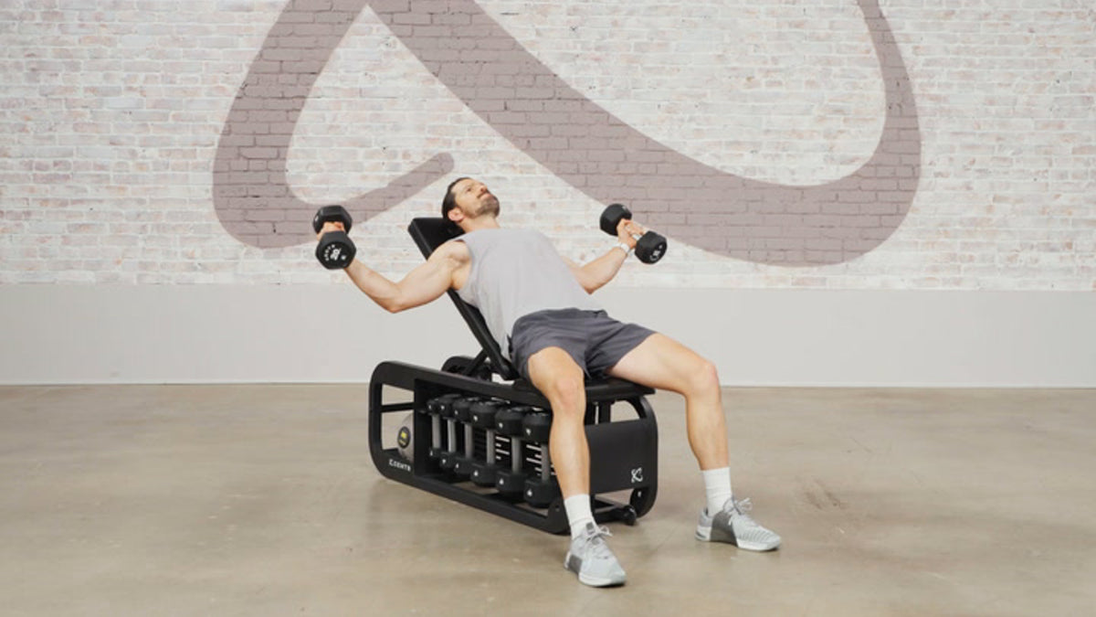 Tutorial: Dumbbell incline chest fly