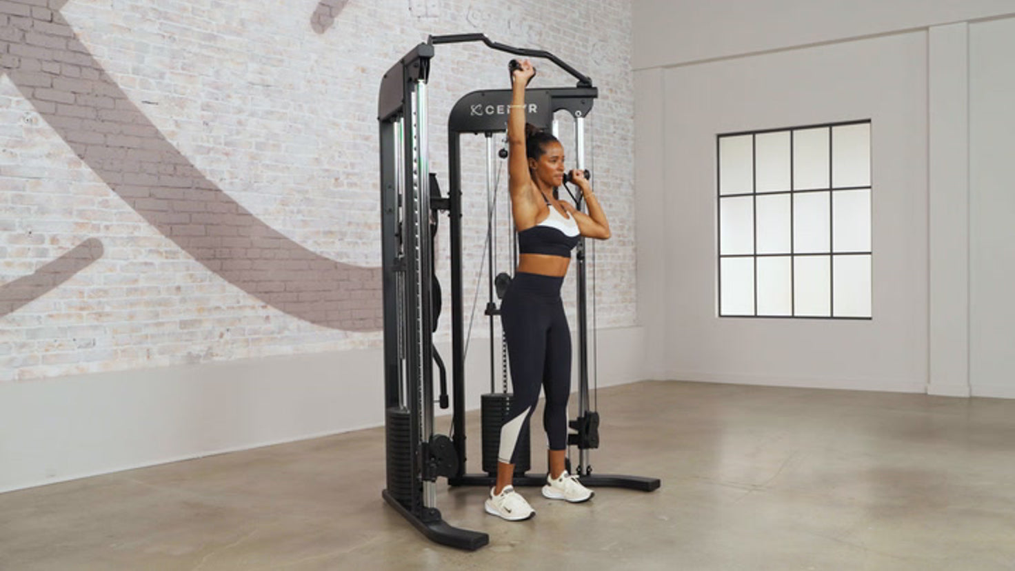 Tutorial: Cable alternating shoulder press