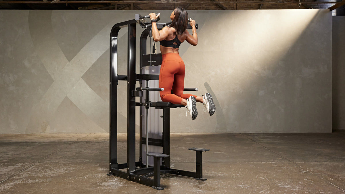 Tutorial: Assisted wide-grip pull-ups