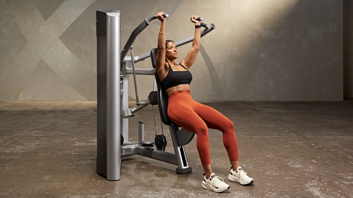 Tutorial: Seated machine neutral shoulder press