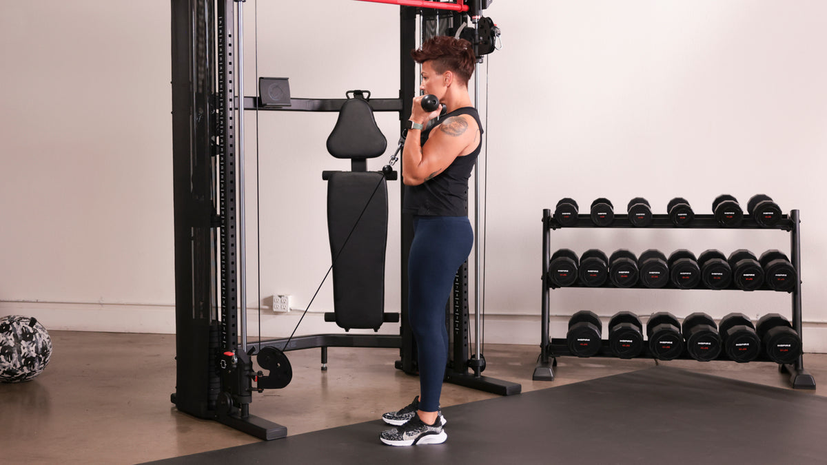 Tutorial - Cable bicep curl (rope)