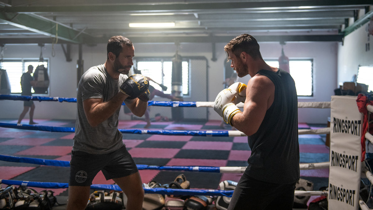 Chris & Jorge's boxing workout
