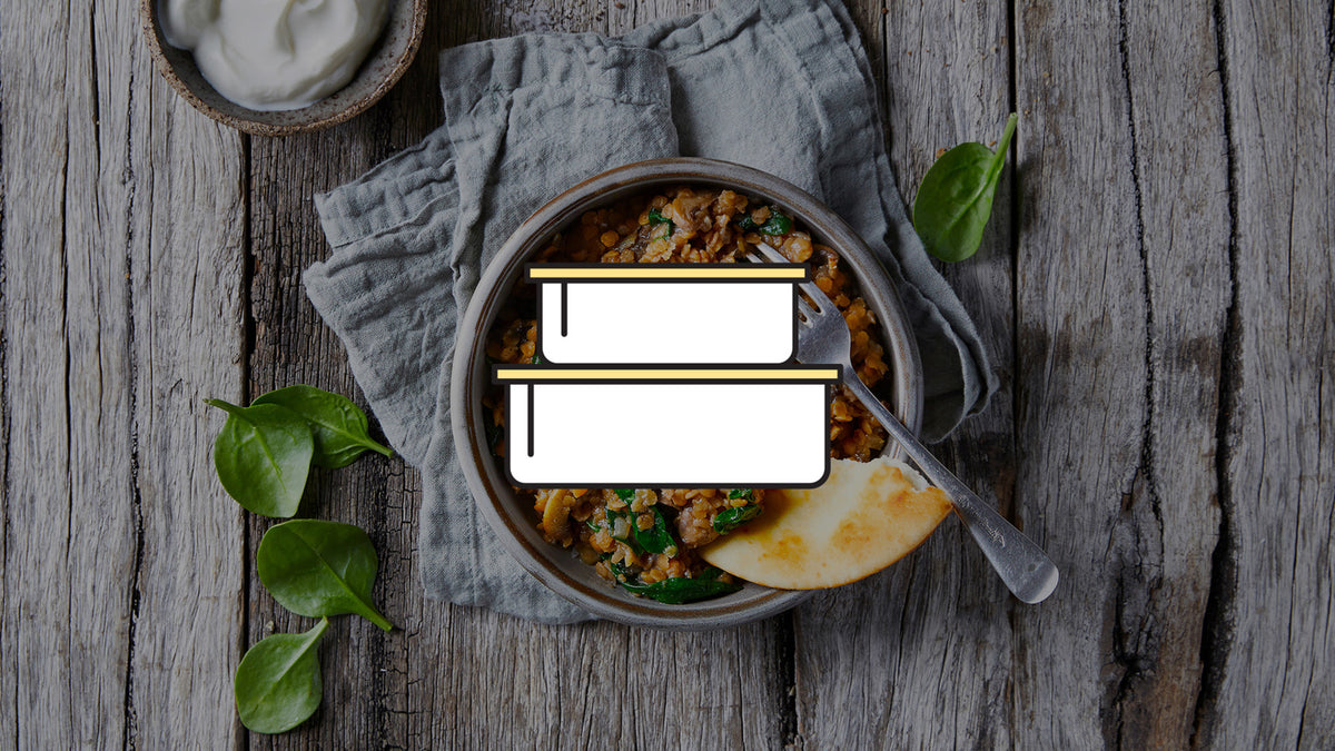 Last Night's Leftovers: Mushroom & Lentil Masala