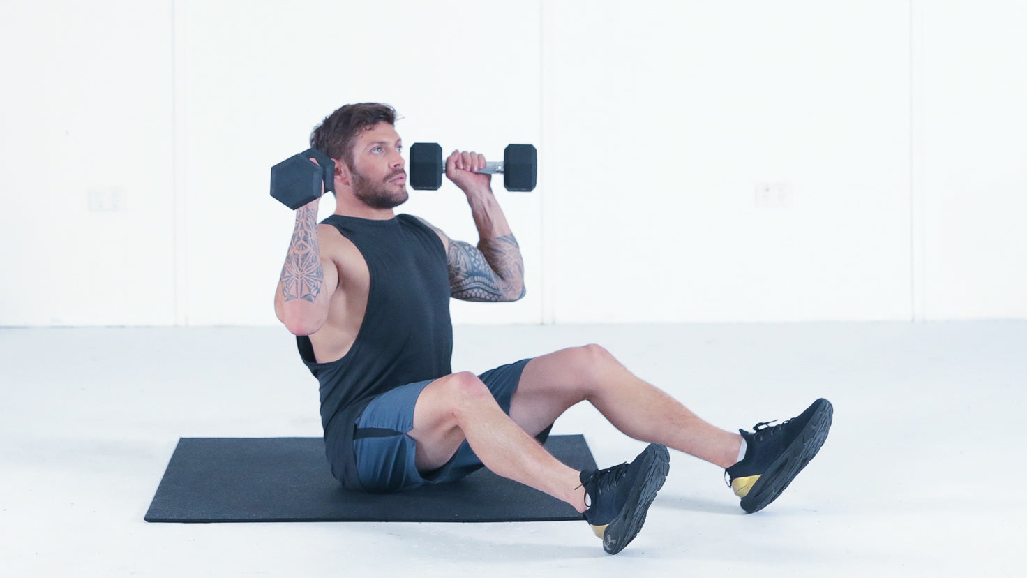 Tutorial: Dumbbell floor press