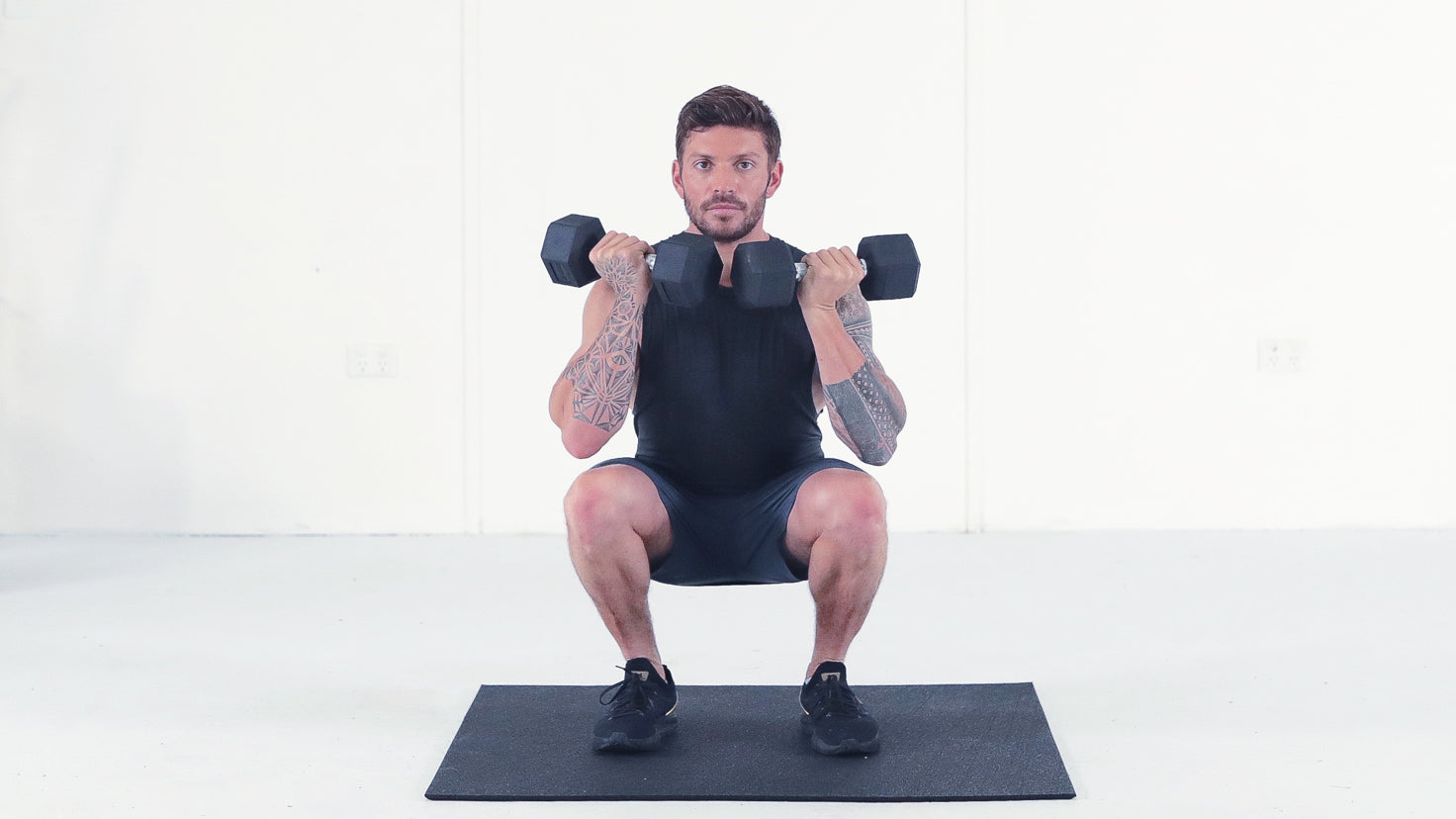 Tutorial: Dumbbell front squat