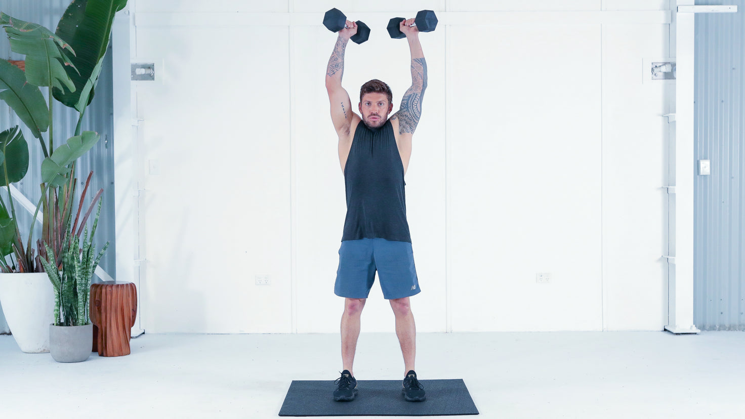 Tutorial: Dumbbell thrusters
