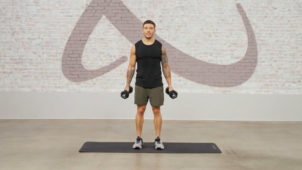 Tutorial: Dumbbell bicep curl