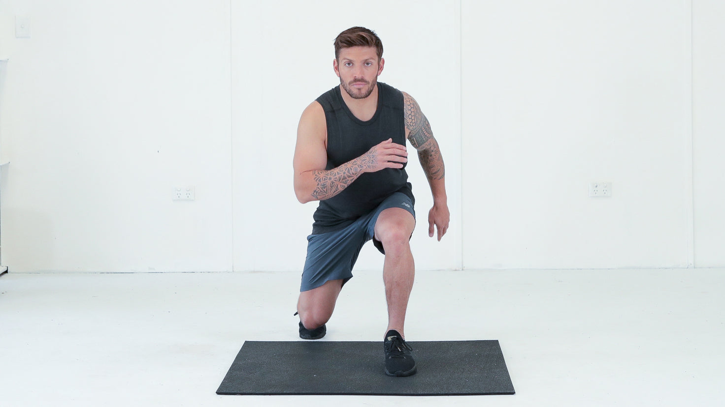 Tutorial: Jump lunges