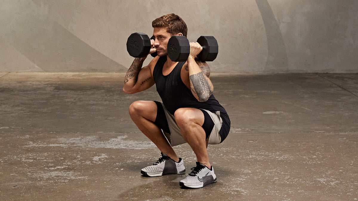 Tutorial: Dumbbell back squat