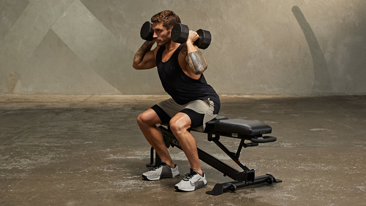 Tutorial: Dumbbell box back squat