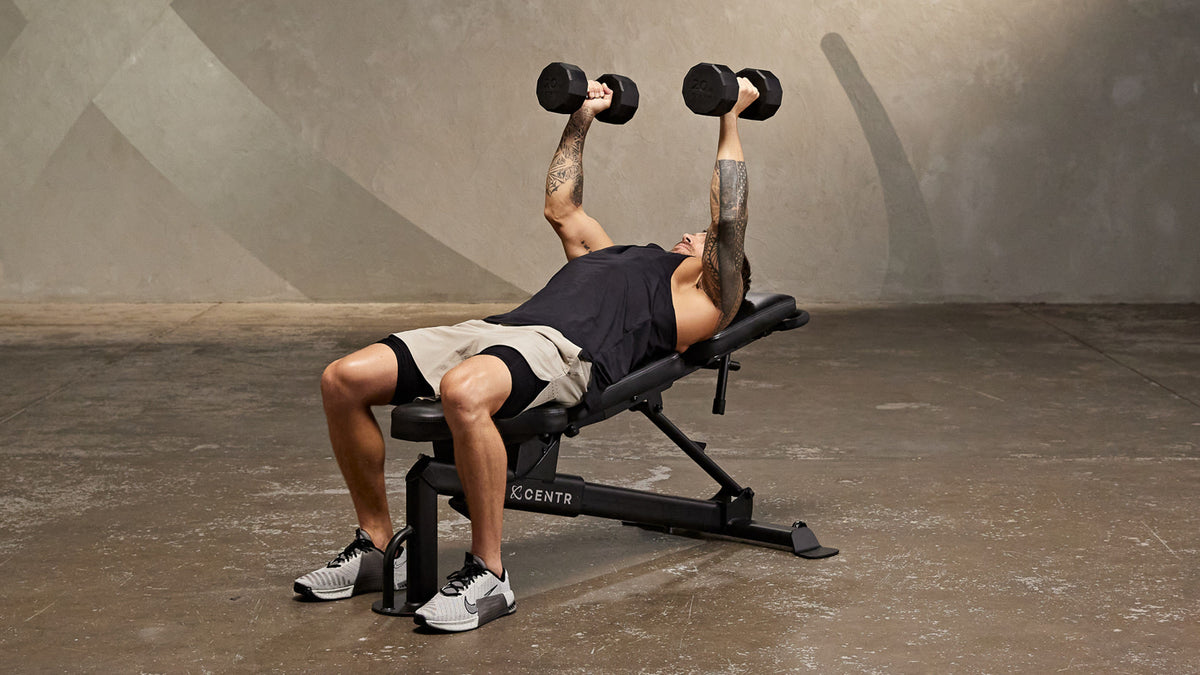 Tutorial: Dumbbell incline neutral shoulder press (30 degrees)