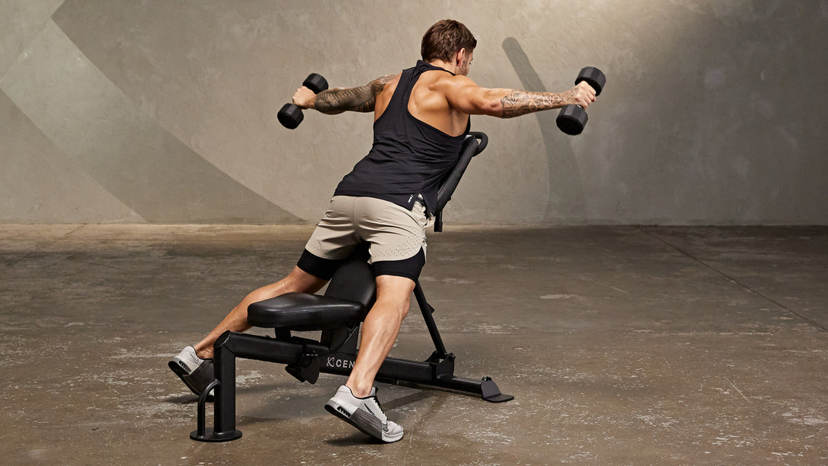 Tutorial: Dumbbell incline rear fly