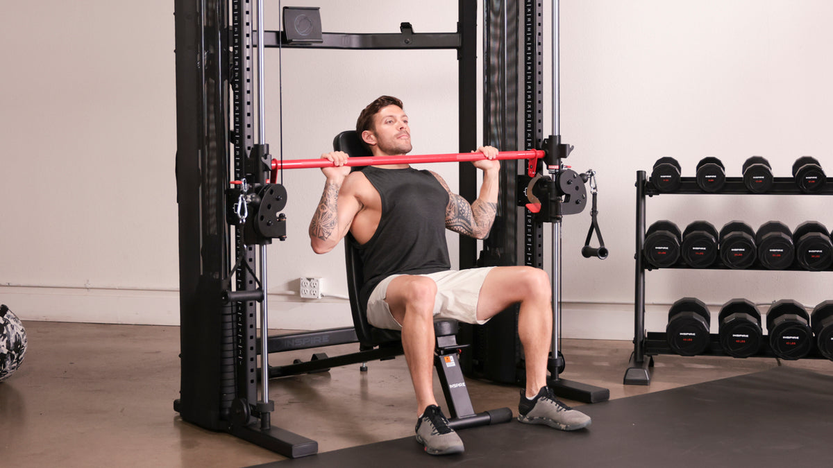 Tutorial: Smith bar seated shoulder press