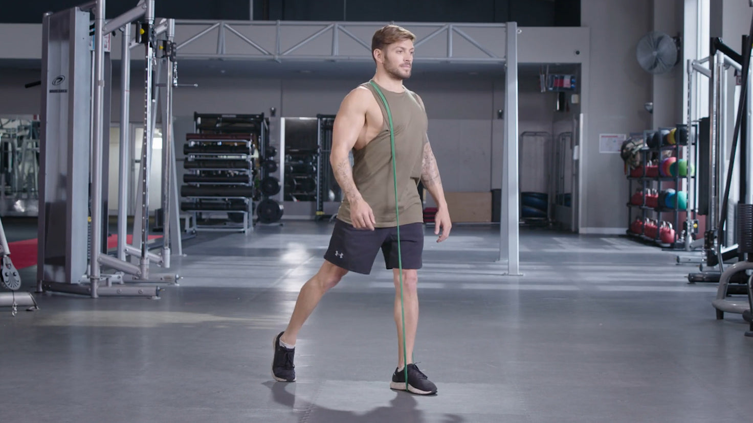 Tutorial: Static lunge