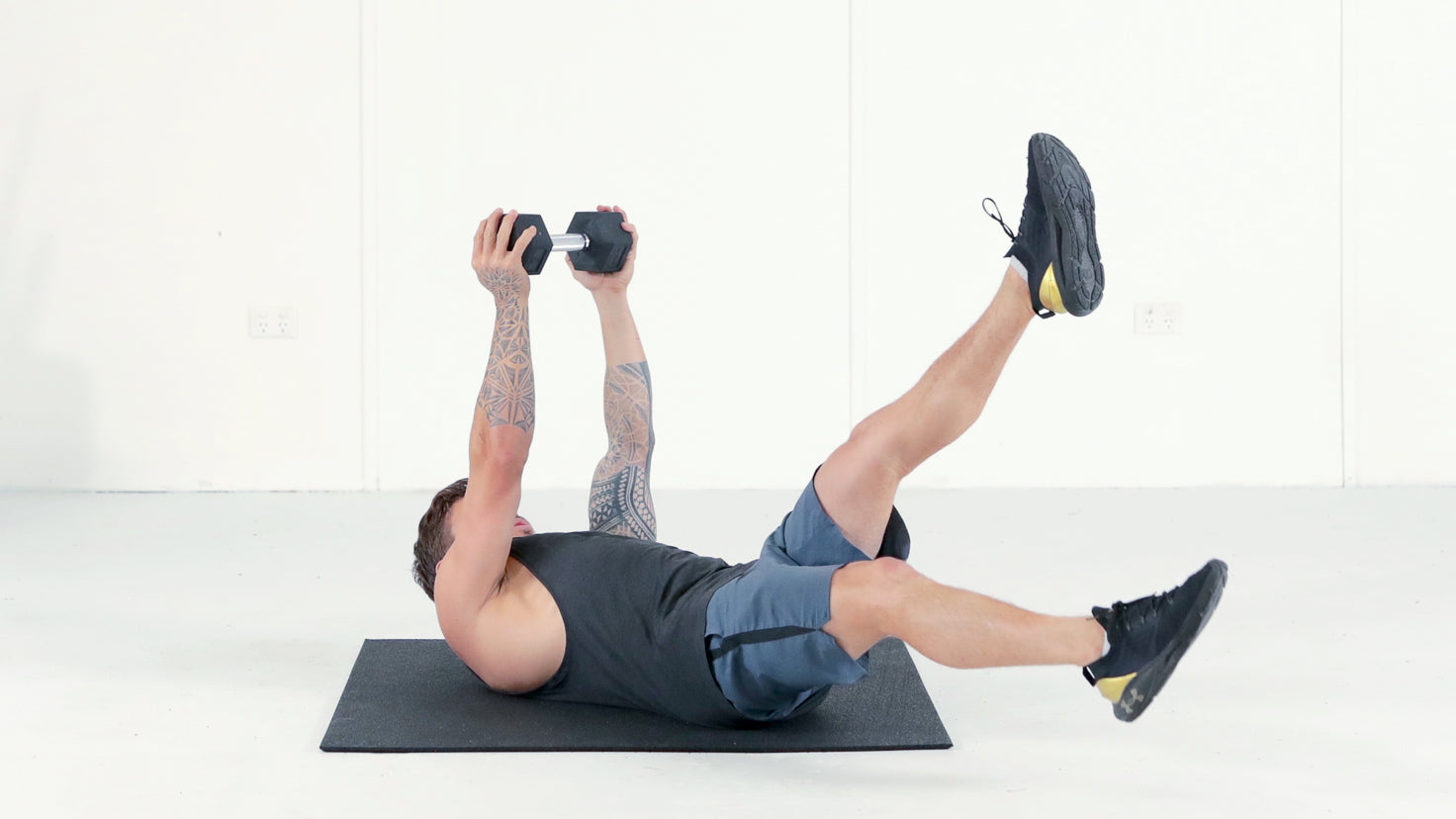 Tutorial: Weighted scissor kicks
