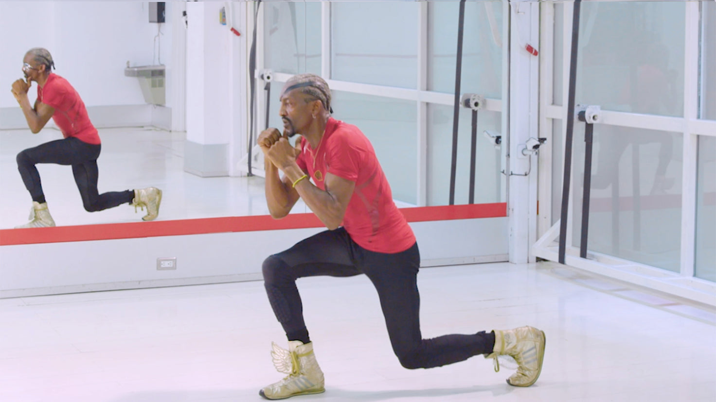 Tutorial: Jumping lunges