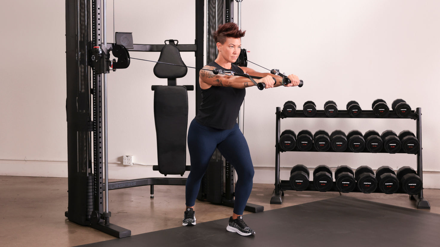 Tutorial: Cable chest press